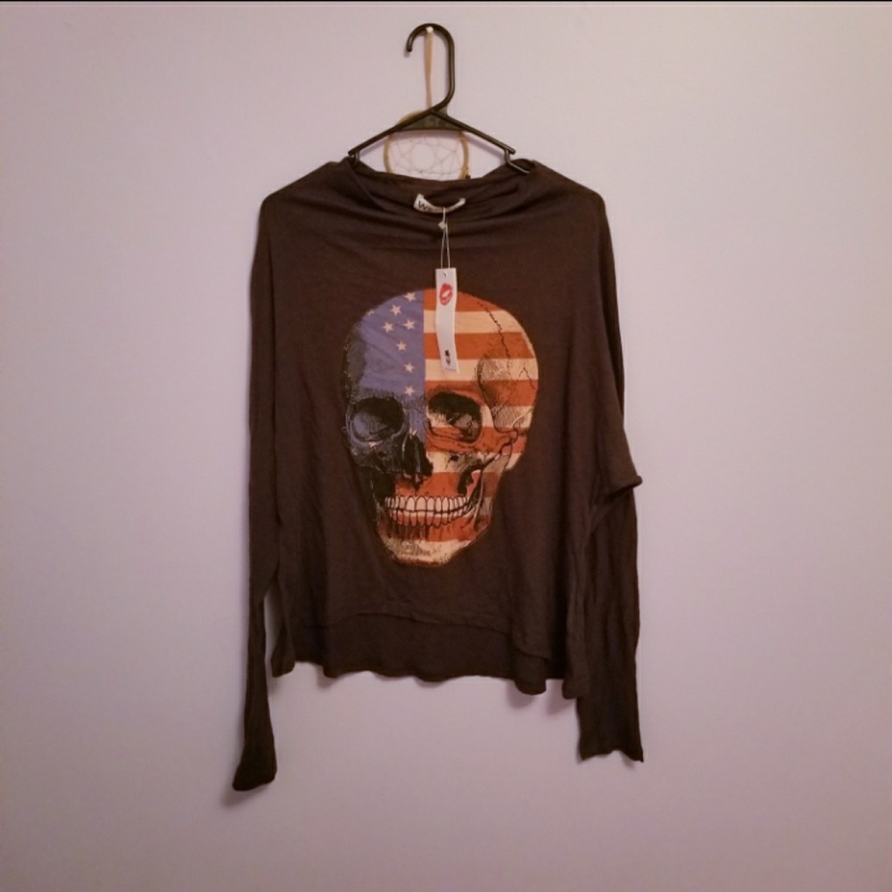 Wildfox American Dream Garbage Tee NWT
